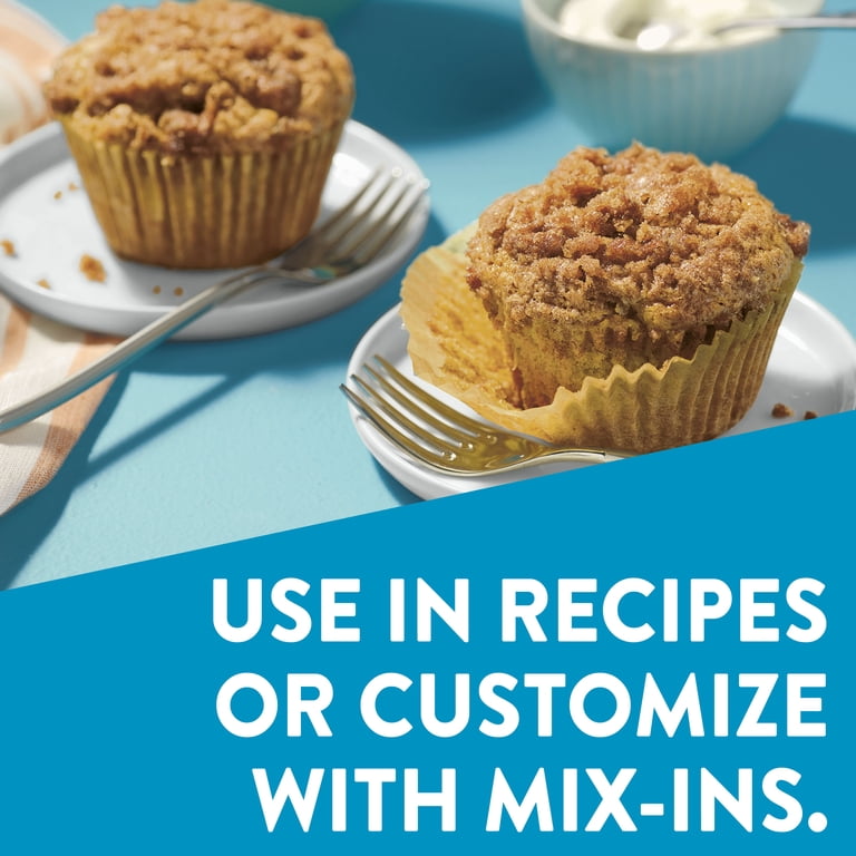 4 pack) Krusteaz Gluten Free Cinnamon Swirl Crumb Cake and Muffin