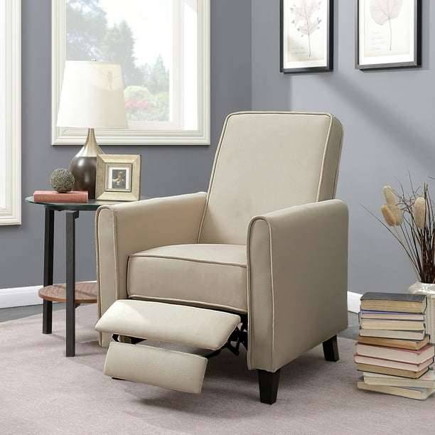 Belleze Modern Living Room Furniture, Leather Recliner Chair Living Room Ideas