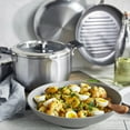 thumbnail image 3 of GreenPan Levels Stainless Steel Stackable Ceramic Nonstick 6-Piece Cookware Set, 3 of 11