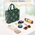 thumbnail image 5 of FORMRS Womens Corduroy Tote Bag Crossbody Shoulder Handbag with Pocket, New Year Tree Pattern, 5 of 7