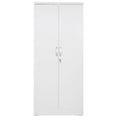 thumbnail image 3 of Pemberly Row Armoire Garde-Robe Moderne en Bois à Deux Portes, Blanc, 3 of 7