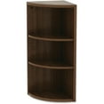 thumbnail image 2 of Lorell, Walnut Laminate Office Suite Desking, 1 Each, Walnut, 2 of 3