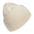thumbnail image 4 of Women's adidas Wide Cuff 2 Fold Beanie Color: Lt Beige Size: N/A, 4 of 4