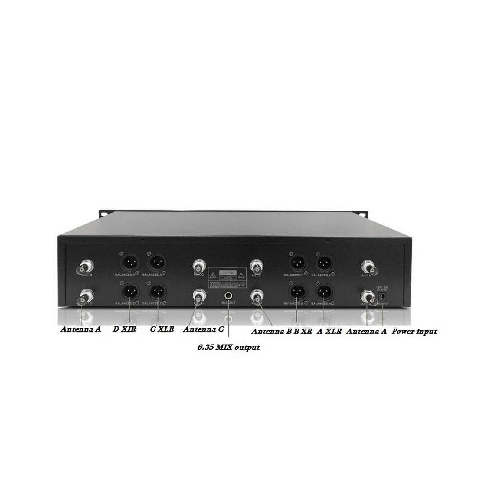 Church Wireless System 8 x 100 Channels UHF Mic Professional Beige Headset Wireless Condenser Microphone for School Stage Theater