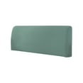 thumbnail image 2 of Xecvkr Headboard Cover Slipcover Embroidered Fabric Bed Dust Protector 95% Polyester 5% Spandex Comfortable Resilient Flat Fits 74.8-82.67in Length Decor Bedroom 78.74x27.55in 1pc, 2 of 8