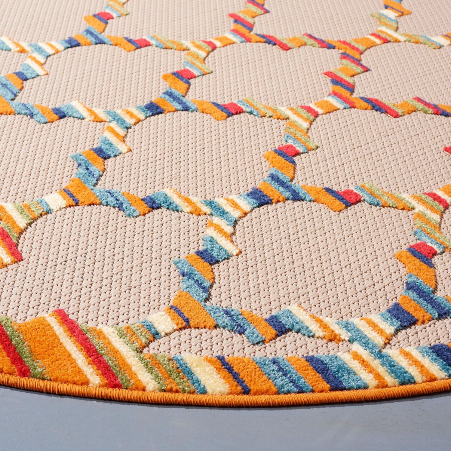 Safavieh Cabana Rorie Tapis Géométrique Extérieur