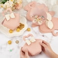 thumbnail image 3 of 12 Sets Leather Bowknot Gift Boxes with Handle 6.3x4.9x2inch Pink Reusable Mini Handbag Treat Box Wedding Candy Gift Bags with Heart-shape, 3 of 6