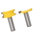 thumbnail image 4 of LOVIVER 2Pcs Cannelure & Bead Router Bit Coupe-Bois 1/2" Tige 1-1/2" Dia 12.7mm, 4 of 6