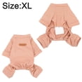 thumbnail image 2 of Ropa de hogar a rayas para perros, ropa cómoda de cuatro patas para mascotas, abrigo de algodón para mascotas MFZFUKR xl, 2 of 6