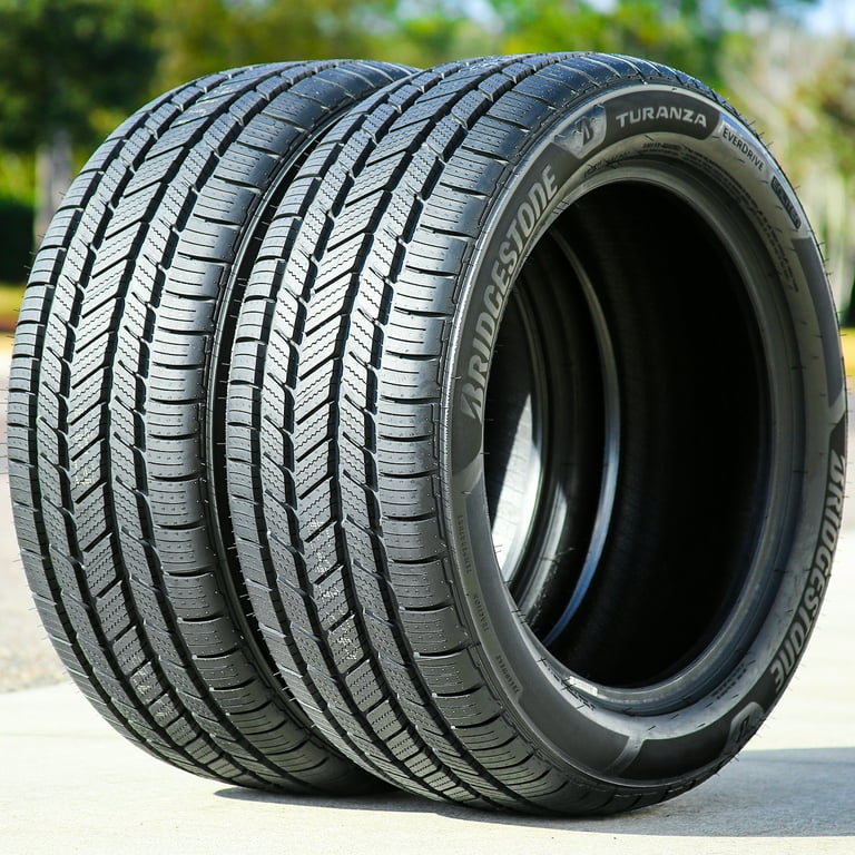Fewfew★BRIDGESTONE★215/55R17★2本送料込み★ Bridgestone Turanza EverDrive 215/55R17 94V a/s All Season Tire