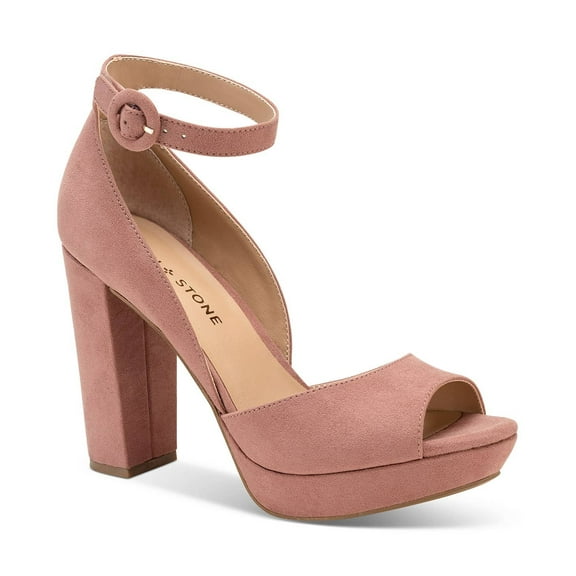 Sun Stone Mauve Reeta Block-Heel Platform Sandals