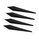 thumbnail image 2 of 4 tiras protectoras de silicona antiarañazos para coche, genéricas, antirozaduras Negro, 2 of 9
