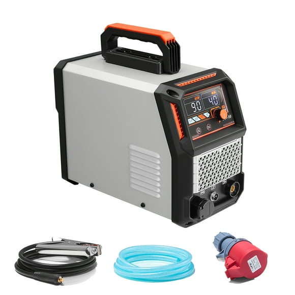 KFFKFF Plasma Cutter, 50A Plasma Cutting Machine, 110V/220V Dual Voltage Digital Display IGBT Inverter - with 2T/4T Function & Adjustable PA/PT Time