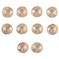 thumbnail image 1 of Miangastore Cuff Links Golden Metal 10Pcs 0.7X0.7In, 1 of 9