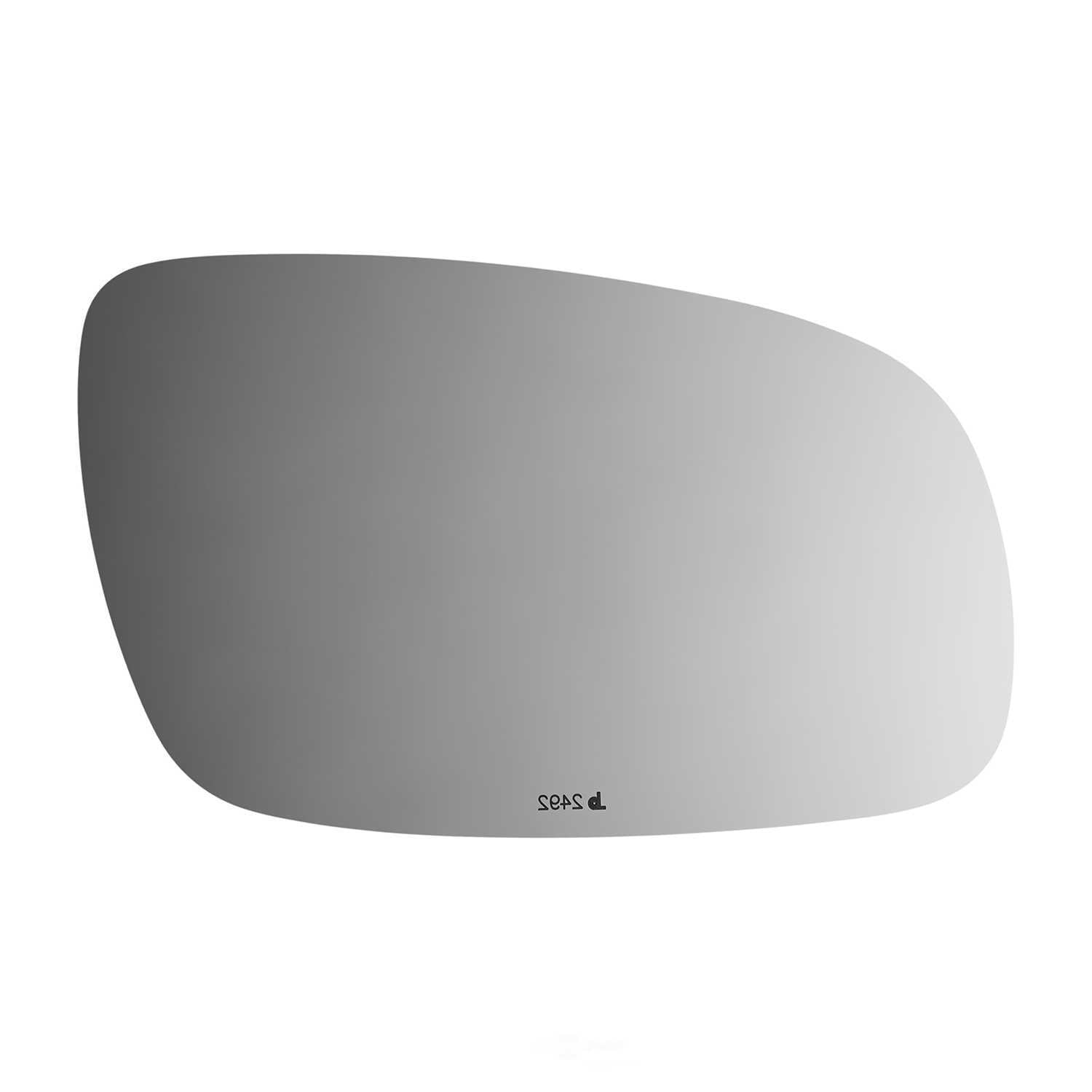 Burco 2492 Passenger Side Flat Replacement Mirror Glass for Buick Roadmaster
