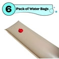 thumbnail image 5 of Buffalo Blizzard Tan Heavy Duty 18 Gauge Single Chamber Water Bag, 8 ft, 6 Pack, 5 of 6