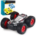 thumbnail image 1 of Kids Inertia Car Toy Plastic Double-sided 3D Push Vehicle Friction Powered Car, 1 of 10