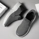 thumbnail image 4 of Deporte Casuales Zapatos para Correr Mocasín Lona Ligera Con Viscoelástica Hombres, 4 of 9