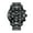 black, variant on GUANQIN Men Quartz Wrist Watch Fashion Analog Sport Watch Stainless Steel Luxury Design Luminous Date Chronograph Waterproof