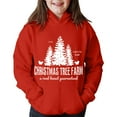 thumbnail image 2 of Generic Unny Christmas Sweatshirts For Boy&girls Long Sleeve Graphic Pullover Tops Oversized Crewneck Christmas Hoodie, 2 of 3
