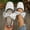White, variant on Women Shoes Womens Flats Slip On Ballet Flats for Women Square Closed Toe Polka Dot Print Flat Shoes Big Satin Bow Decor Soft Fabric Comfort Walking Loafers Wide Width Women Shoes Casual Dress Daily