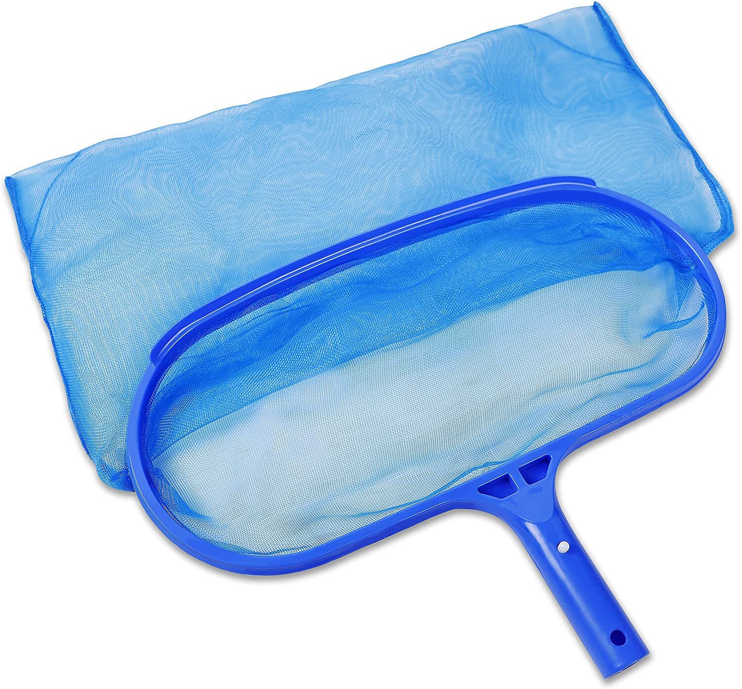 Welltop Pool Skimmer Net,Deep Handheld Pool Net for Cleaning, Heavy