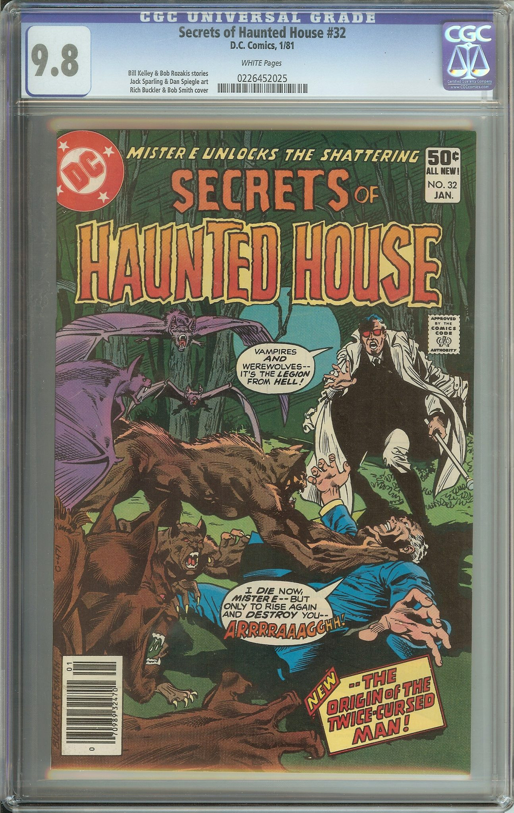 Cover of Secrets of Haunted House #32