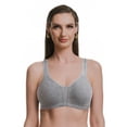 thumbnail image 1 of Brasier Deportivo para Mujer - PLAYTEX - Copas Moldeadas Sin Varillas - Soporte Cómodo - Modelo 4778 - Estilo Active - Color Gris -Talla 34B, 1 of 3