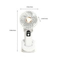 thumbnail image 3 of Handheld Fan Desktop Portable USB Charging Gift Summer Small Fan Handheld Mini To Carry Outdoors And Can Be Used As Mobile Phone Support, 3 of 8