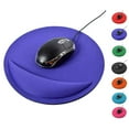 thumbnail image 2 of Solid Color Round Soft Wrist Protected Cushion EVA mouse mat Gaming Mouse Pad Colorful Mat Non Slip Gift, 2 of 6