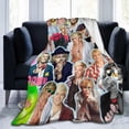 thumbnail image 2 of Ross Lynch Blanket Soft and Warm Lightweight Fluffy Throws Blankets Rug Carpet Gift for Beach Yoga Bedroom Living Room Decoration Sofa Camping Trip Dorm Decor All Season, 2 of 6