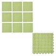 thumbnail image 2 of LACKUST Interlocking Drainage Mats 10 Pack Non-Slip PVC Floor Tiles Waterproof Modular for Bathroom Garage Workshop, 2 of 8
