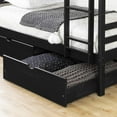 thumbnail image 5 of Fakto Bunk Beds and Rolling Drawers Set Matte Black South Shore, 5 of 6