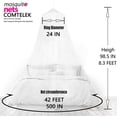 thumbnail image 2 of Dosel mosquitero para cama Comtelek para King/Queen/Full/Twin, 2 of 8