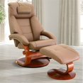 thumbnail image 1 of Mac Motion Oslo Pivotant Inclinable et Pouf avec Oreiller dans le Sable, 1 of 4