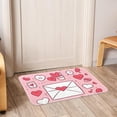thumbnail image 6 of Valentine's Day Non-Slip Polyester Indoor Mat Door Rug Machine Washable Indoor Rugs, 6 of 6