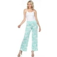 thumbnail image 5 of White Mark Women's Floral Paisley Palazzo Pants, 5 of 6