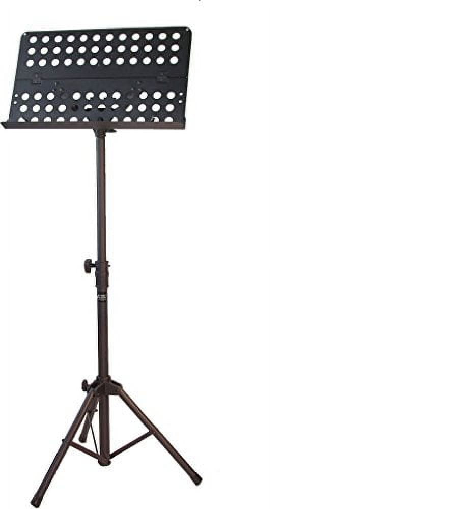 Audio 2000'S Portable Metal Sheet Music Stand with Carrying Bag (for Orchestra) AST4381
