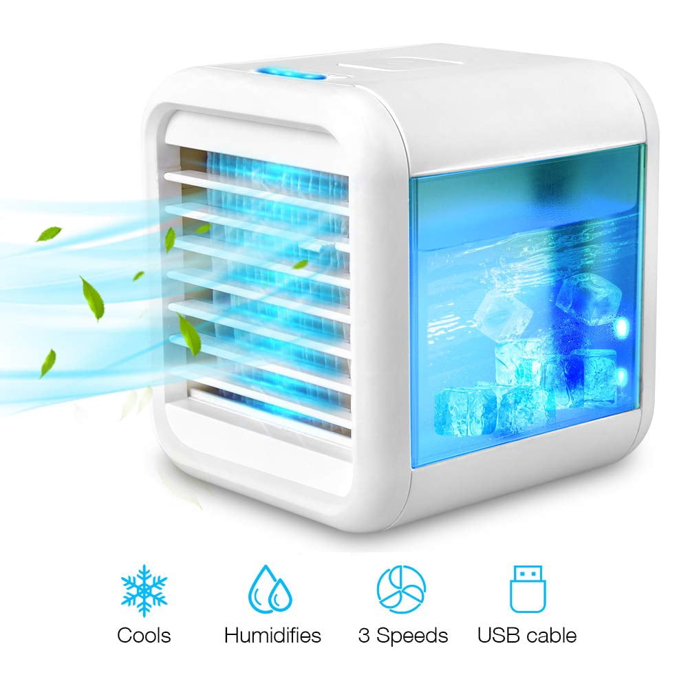 Personal Air Cooler, USB Evaporative Coolers with Waterbox, Portable