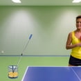 thumbnail image 1 of Raindrops Ramasse-Balles de Tennis Orange à Poignée Télescopique, Durable, avec Rangement, pour Tennis de Table, 1 of 7