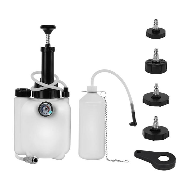 DYNWAVECA 3 L Manual Brake Clutch Fluid Bleeder Clutch Bleeding System Handle Tool Brake Fluid Bleeder Tool Set for Rv Motorcycle