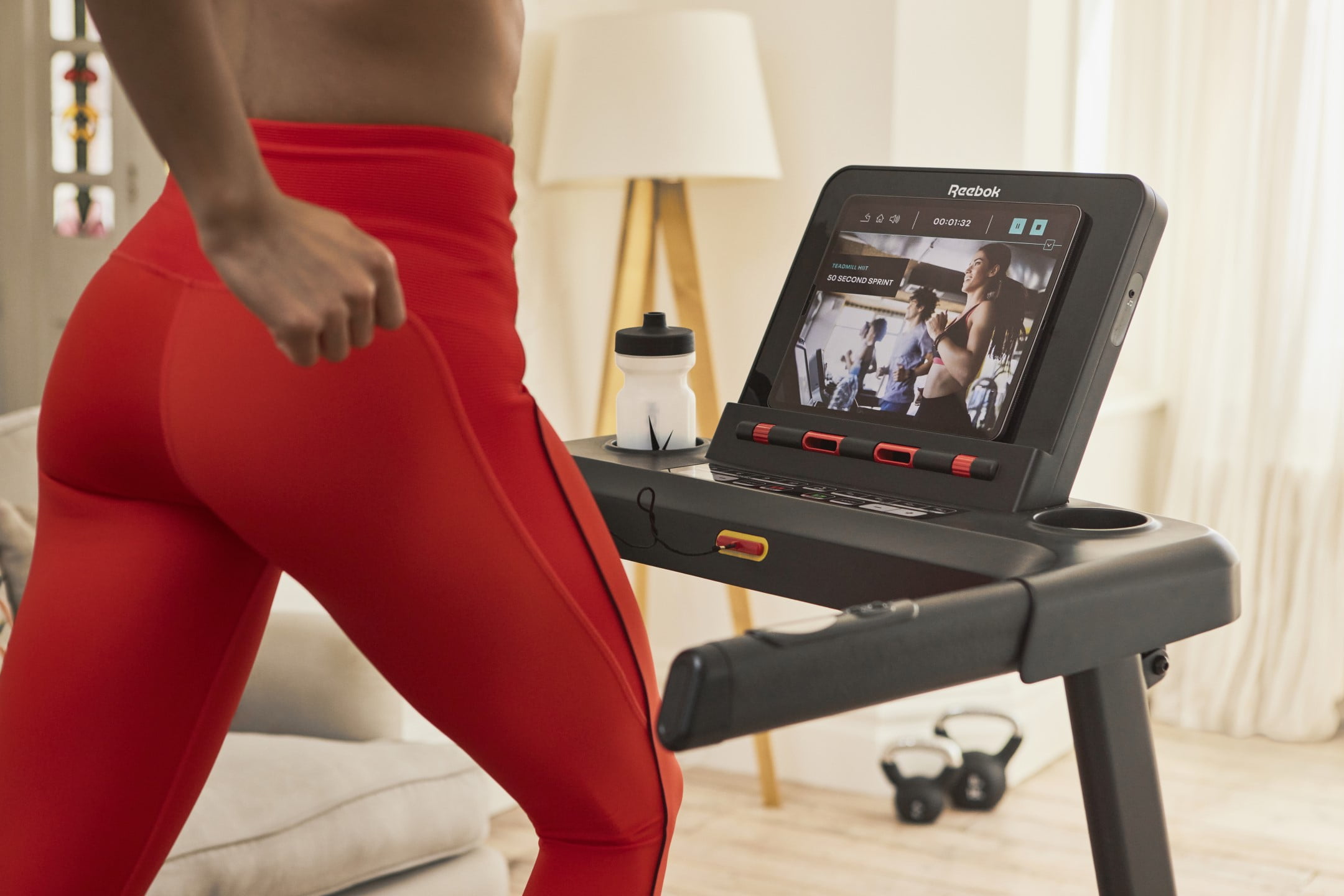 Reebok Jet 100Z Treadmill with Incline, Foldable, Bluetooth, Walking or Running, 2.0 HP, 11 MPH