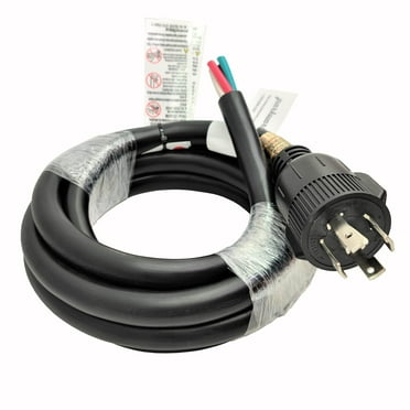 Parkworld 63913 L14-30P Generator 4-Prong 30amp Twist Lock NEMA L14-30 Plug Power Cord Set, UL Listed (10FT)