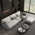thumbnail image 4 of Modern Minimalist Modular Latex Fabric Sofa ,Small Apartment Living Room Couch My Lux Decor Round, 4 of 11