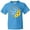 Pacific Blue, variant on Inktastic My Nana Loves Me with Sunflower Wreath Youth T-Shirt