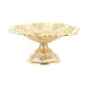 thumbnail image 2 of Cuenco decorativo con pedestal, frutero en relieve dorado, plato de fruta de Metal, plato de fruta para KTV, sala de estar, comedor, restaurante, 2 of 9