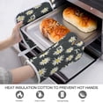 thumbnail image 3 of Flower Glory Evening Oven Gloves And Pots Stand Set Oven Gloves And Pot Racks Pot Racks And Oven Gloves Set, 3 of 9