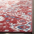 thumbnail image 6 of SAFAVIEH Brentwood Rudolf Southwestern Area Rug, Red/Ivory, 4' x 6', 6 of 11