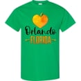 thumbnail image 3 of Inktastic Orlando Florida Orange in Heart T-Shirt, 3 of 5