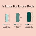 thumbnail image 2 of Bladder Liners Cora Ultra Thin Organic 144 de largo para mujer, 2 of 6